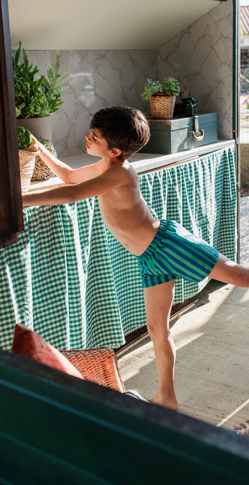 Veggie Lover Swim trunk