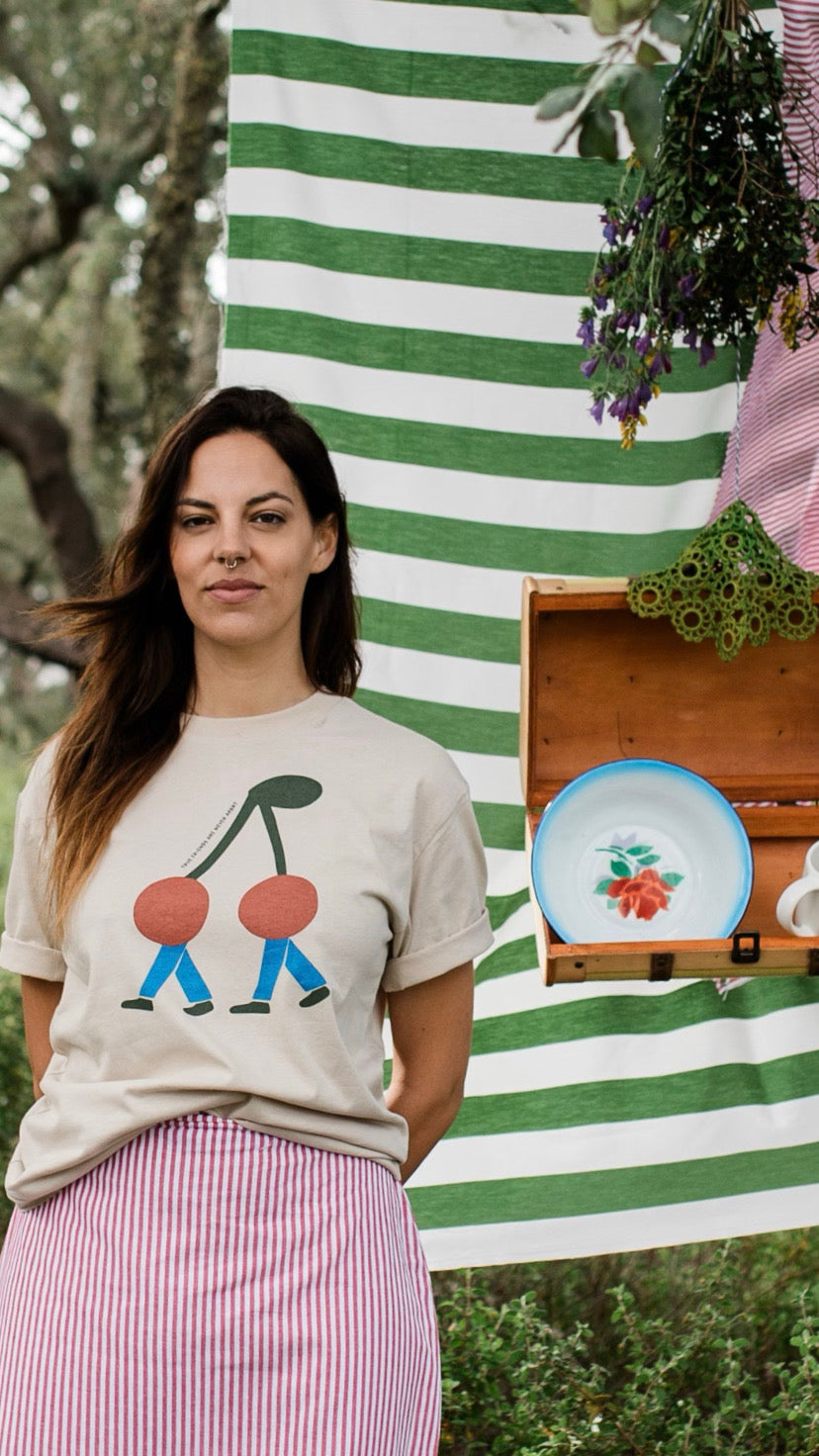 Cherries Adult tee