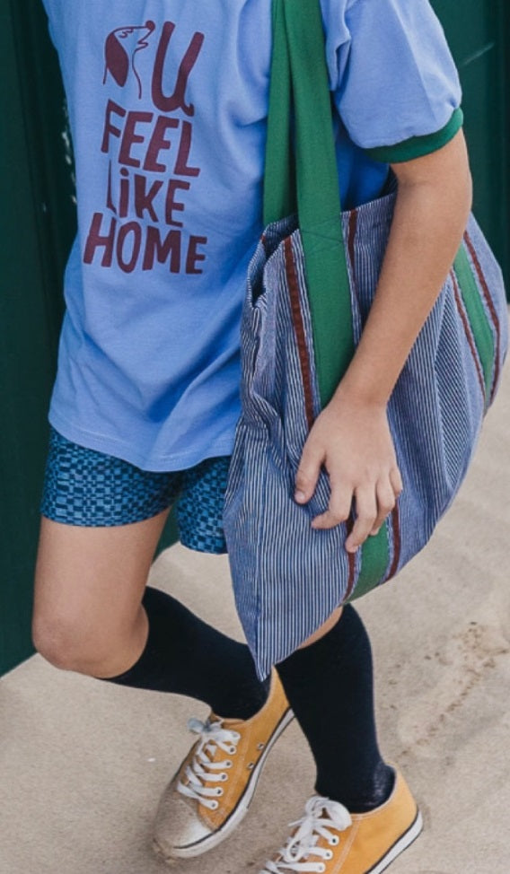 Navy Tote Bag