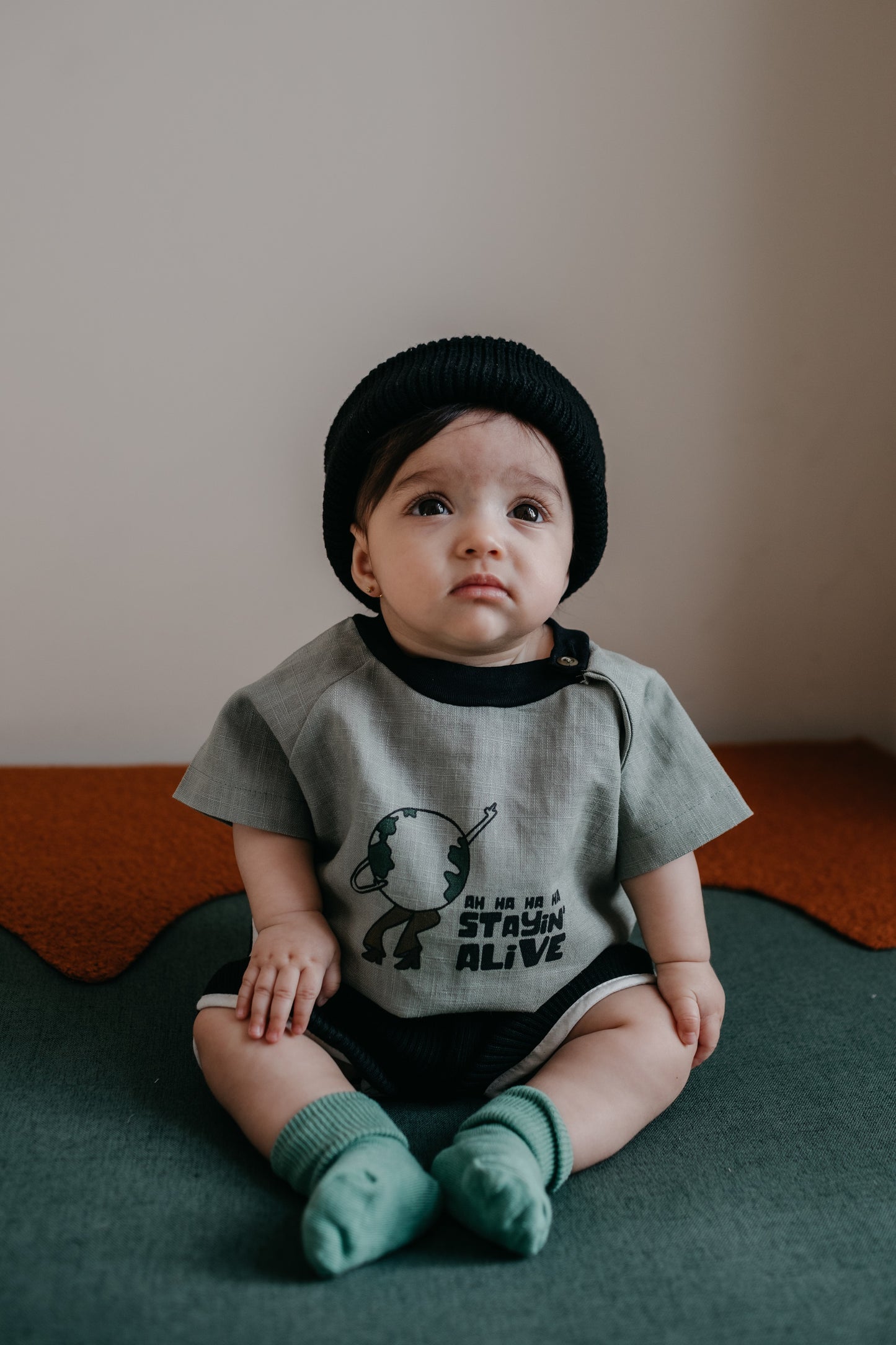 Stayin' Alive Baby Tee