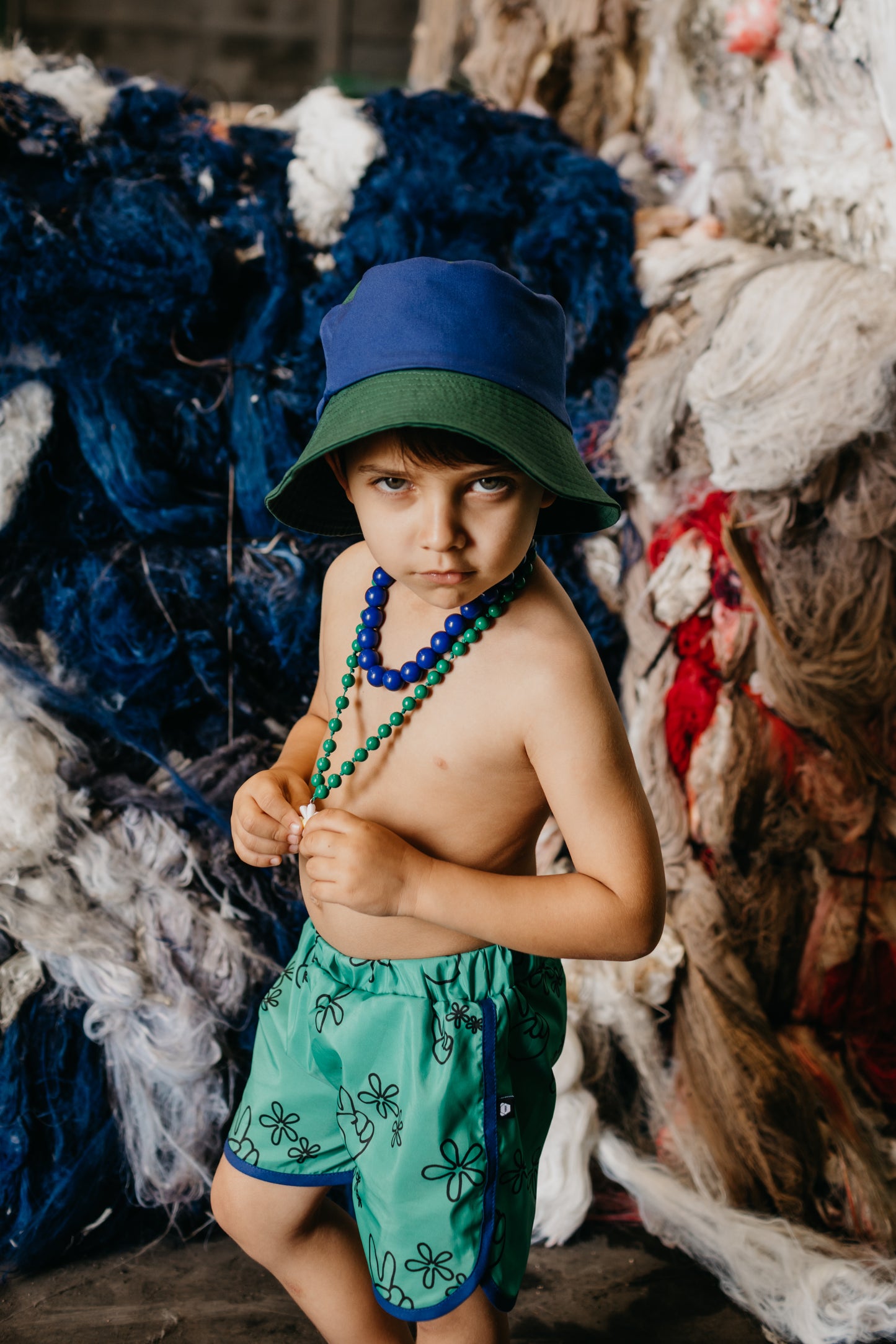 Blue Bucket Hat