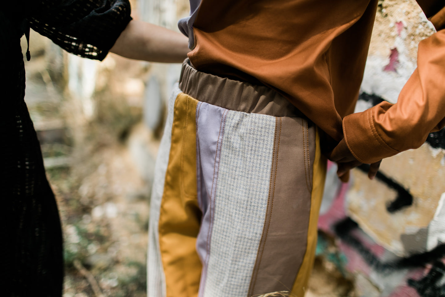 Slouchy Rainbow Pants