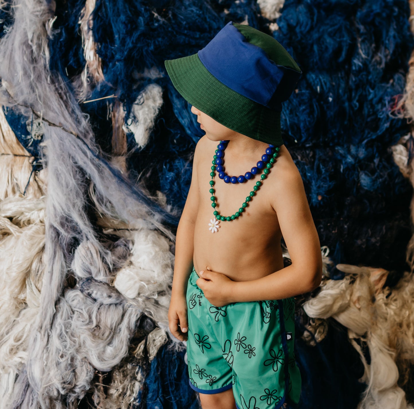 Blue Bucket Hat