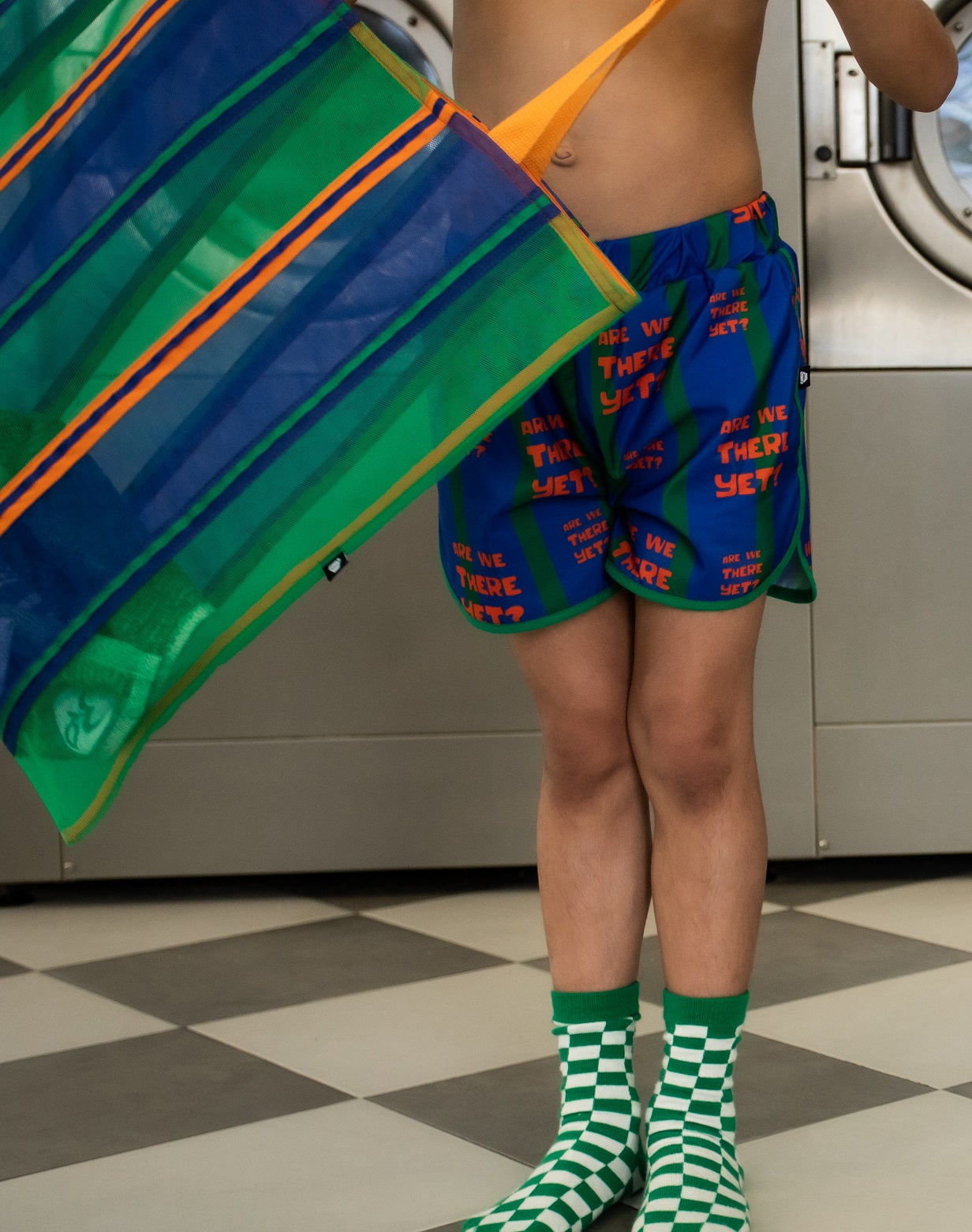 Are We There Yet? Swim Trunk