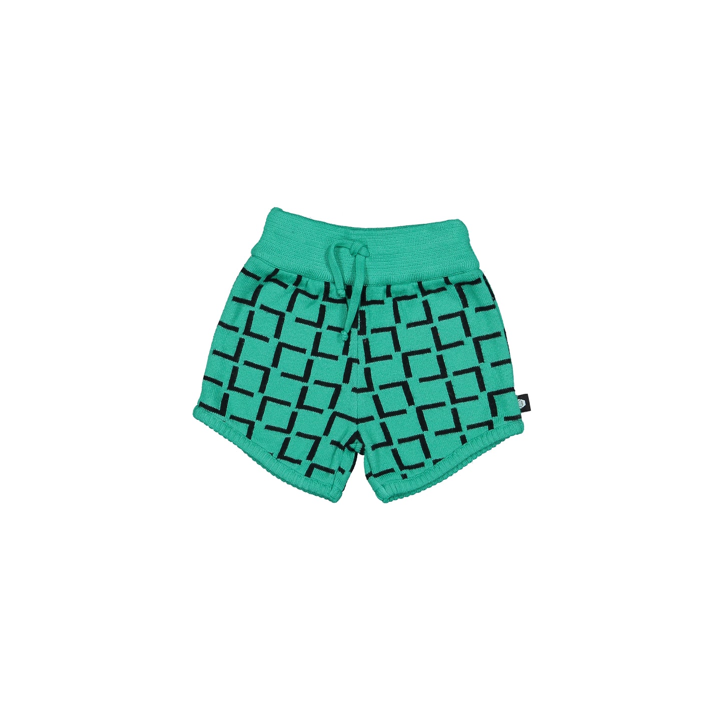 Geometric Knitted Shorts
