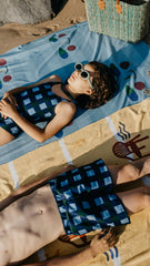 Block Beat Swim Trunk