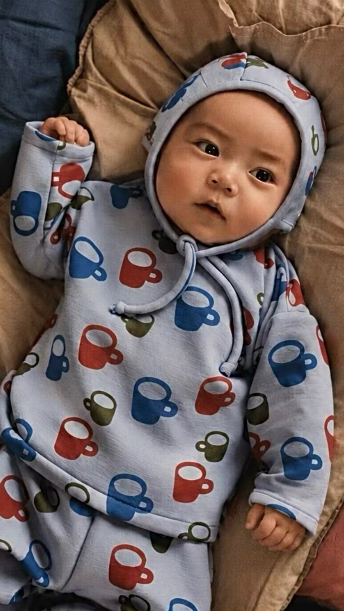 Cups Baby Bonnet