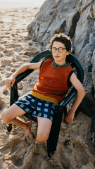 Block Beat Swim Trunk