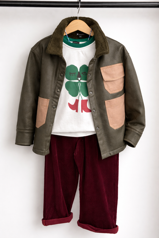 Unplugged Jacket with contrast pockets