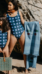 Familiar Faces Beach Towel