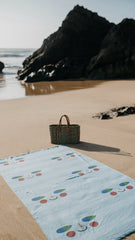 Familiar Faces Beach Towel