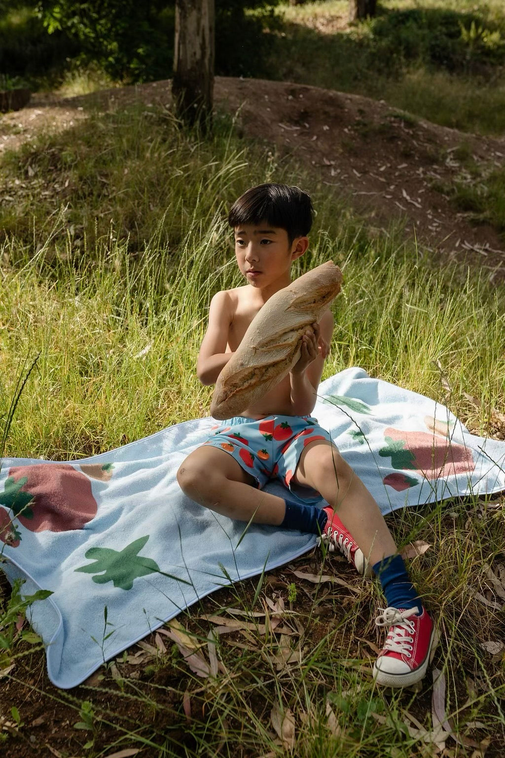 Tomatoes Beach Towel