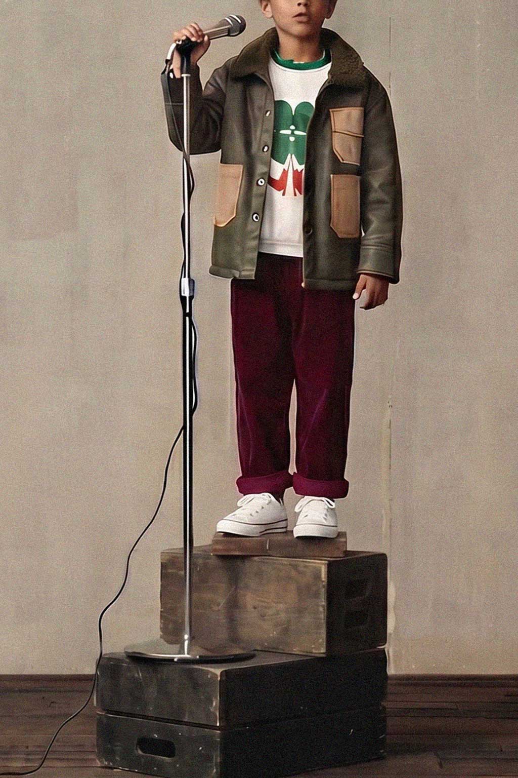 Unplugged Jacket with contrast pockets
