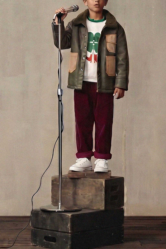 Unplugged Jacket with contrast pockets