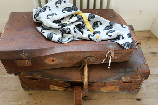mini Mustache Swaddle