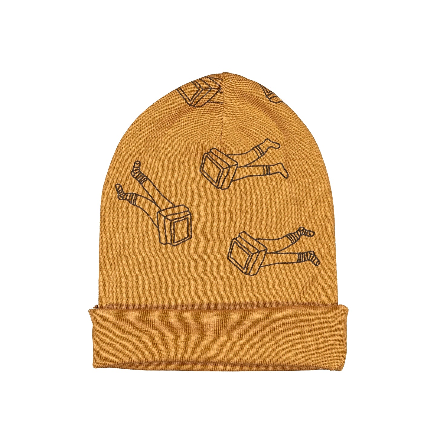 Knitted Beanie Chocolate