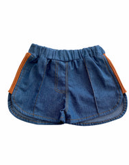 Denim Minimalist Shorts